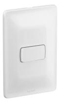 Interruptor Simples Zeffia Branco 1 Tecla 4x2 Completo Com Suporte Placa Espelho De Parede Legrand Interruptor Simples Zeffia Branco 1 Tecla 4x2 Completo Com Suporte Placa Espelho De Parede Legrand