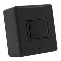 Interruptor Sistema X 1 Bipolar Simples 10a Preto Enerbras Interruptor Sistema X 1 Bipolar Simples 10a Preto Enerbras