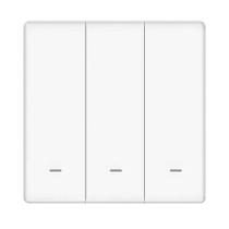Interruptor Smart 3V com 3 Teclas BLE+SIG Mesh Myhouse X - Branco Interruptor Smart 3V com 3 Teclas BLE+SIG Mesh Myhouse X - Branco