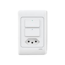 Interruptor Smart AGL KS825, Wi-Fi, Bivolt, Tomada e Interruptor Tecla, Branco - 1106166