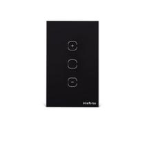 Interruptor Smart Dimmer Wi-Fi Touch EWS 1101 Preto Intelbras
