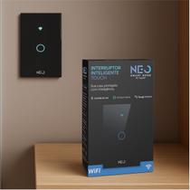 Interruptor Smart Inteligente Wi-fi Alexa google 1 Botão 4x2 Bivolt Preto Cod: 291990365 Neo Avant Interruptor Smart Inteligente Wi-fi Alexa google 1 Botão 4x2 Bivolt Preto Cod: 291990365 Neo Avant