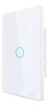 Interruptor Smart Touch Wi-Fi Bivolt Branco 1 Tecla Google Alexa Home Assistente