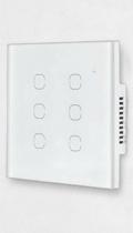 Interruptor Smart Wi-Fi 6 Teclas Touch Branco Interruptor Smart Wi-Fi 6 Teclas Touch Branco