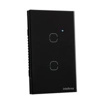 Interruptor smart wi-fi touch 2 preto mis 1002 4850060