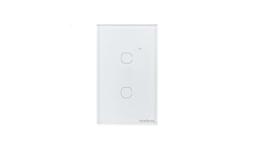 Interruptor Smart Wi-Fi Touch 2 teclas branco EWS 1002 Intelbras