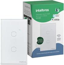 Interruptor Smart Wi-fi Touch 2 Teclas Intelbras Ews 1002 Br Interruptor Smart Wi-fi Touch 2 Teclas Intelbras Ews 1002 Br