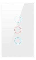 Interruptor Smart Wi-fi Touch 3 Botões Com Alexa/google
