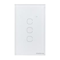 Interruptor smart wi-fi touch 3 branco mis 1003 4850057 Interruptor smart wi-fi touch 3 branco mis 1003 4850057