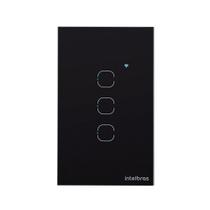 Interruptor Smart Wi-fi Touch 3 Preto Ews 1003 4850018 Interruptor Smart Wi-fi Touch 3 Preto Ews 1003 4850018