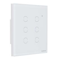Interruptor smart wi-fi touch 6 teclas ews 1006 branco