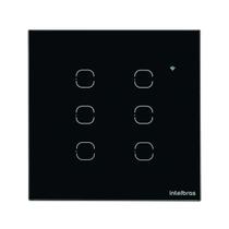 Interruptor Smart Wi-Fi Touch 6 Teclas Preto EWS 1006 485002 Interruptor Smart Wi-Fi Touch 6 Teclas Preto EWS 1006 485002