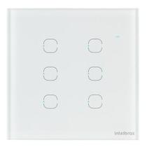 Interruptor Smart Wifi Touch 6 Teclas Ews 1006 Intelbras Branco