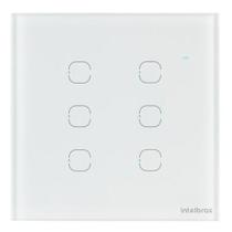 Interruptor Smart Wifi Touch 6 Teclas Ews 1006 Intelbras Branco