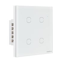 Interruptor Smart Wifi Touch Branco Ews 1004 Intelbras