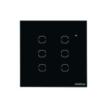 Interruptor smart wifi touch ews 1006 preto intelbras