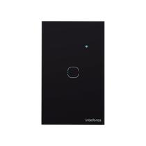 Interruptor SMART Zigbee Touch 1 Preto EZS 1001 4850053 Interruptor SMART Zigbee Touch 1 Preto EZS 1001 4850053