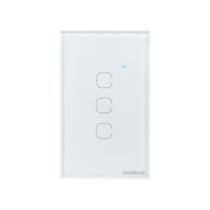 Interruptor SMART Zigbee Touch 3 Branco EZS 1003 4850051 Interruptor SMART Zigbee Touch 3 Branco EZS 1003 4850051