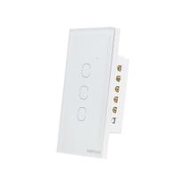 Interruptor Smart Zigbee Touch 3 Branco Ezs 1003 Tecla Touch