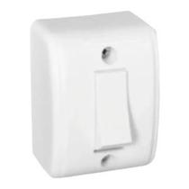 Interruptor Sobrepor 1 Tecla Branco - MECTRONIC Interruptor Sobrepor 1 Tecla Branco - MECTRONIC