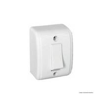 Interruptor sobrepor retangular 1 tecla-mec tronic