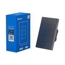 Interruptor Sonoff Inteligente de Parede M5-3C-120 Bivolt Preto