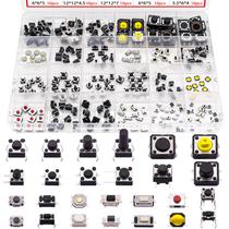 Interruptor tátil com botão de pressão TWTADE, 260 unidades, kit de sortimento QC-26V