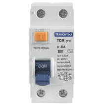 Interruptor Tdr-40 2p 40 A 30 Ma 6 Ka Tramontina Interruptor Tdr-40 2p 40 A 30 Ma 6 Ka Tramontina