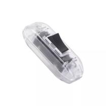 Interruptor Tecla Final De Cordao Abajur Luminária Cristal 10A 250V Ifc-100 Margirius Interruptor Tecla Final De Cordao Abajur Luminária Cristal 10A 250V Ifc-100 Margirius