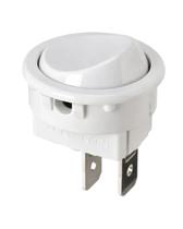 Interruptor Tecla MarGirius 16123 Unipolar 15A Branco
