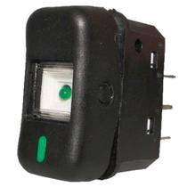 Interruptor Tecla MB Caminhão 1988+ 2 Estação 12V Preto