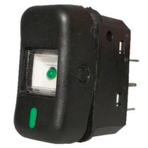 Interruptor Tecla MB Caminhão 1988+ 2 Estação 12V Preto