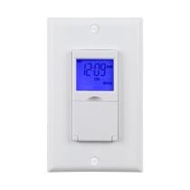Interruptor Temporizador BN-LINK Programável 7 Dias - Embutido na Parede (Branco) Interruptor Temporizador BN-LINK Programável 7 Dias - Embutido na Parede (Branco)