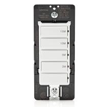 Interruptor temporizador de contagem regressiva Leviton DT115-1LW para ventilador de banheiro Interruptor temporizador de contagem regressiva Leviton DT115-1LW para ventilador de banheiro