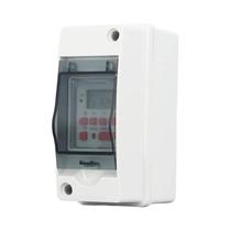 Interruptor Temporizador Digital À Prova D'água SPDT Programação De 7 Dias Tela LCD 28 Tempos De