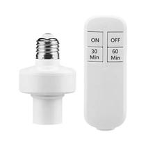 Interruptor Timer Sem Fio Inteligente E27 Para Lâmpada 110V 220V Para Quarto De Bebê Controle De