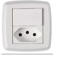 Interruptor tomada 10 a/250 vca bella weg Interruptor tomada 10 a/250 vca bella weg