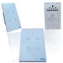 Interruptor Tomada Digital Inteligente 4 Botões Wi-fi Alexa Interruptor Tomada Digital Inteligente 4 Botões Wi-fi Alexa