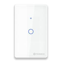 Interruptor Touch 1 Botão Wi-Fi TP1001 Branco