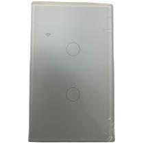 Interruptor Touch 2 Canais Smart Branco Wifi Alexa Google