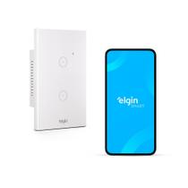 Interruptor Touch 2 Smart Botões Alexa e Google Home - Elgin