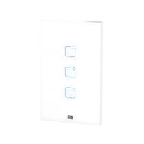 Interruptor touch 3 botoes wi-fi rf br 4x2 weg home Interruptor touch 3 botoes wi-fi rf br 4x2 weg home