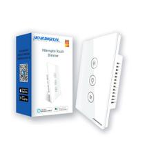 Interruptor Touch Dimmer Inteligente Wi-Fi Rf433 Tuya