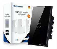 Interruptor Touch Inteligente 1 Botão Wi-Fi Novadigital 4X2
