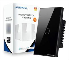 Interruptor Touch Inteligente 1 Botão Wi-Fi Novadigital 4x2