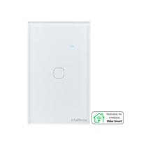 Interruptor Touch Inteligente 1 Tecla EIW 1001 Intelbras Branco
