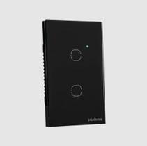 Interruptor Touch Inteligente 2 Teclas EIW 1002 Intelbras Preto Interruptor Touch Inteligente 2 Teclas EIW 1002 Intelbras Preto