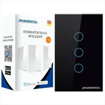 Interruptor Touch Inteligente 3 Botões WiFi Novadigital 4x2 - D8
