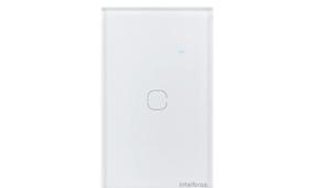 Interruptor Touch Inteligente Com 1 Tecla EWS 1001 Branco Intelbras