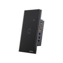 Interruptor Touch Inteligente com 1 Tecla EZS 1001 Preto Intelbras